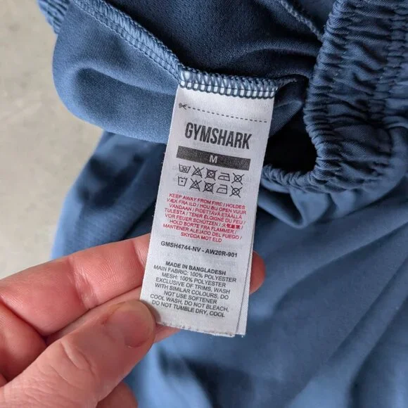 Gymshark Men's Navy Blue Athletic Shorts medium - Picture 5 of 6